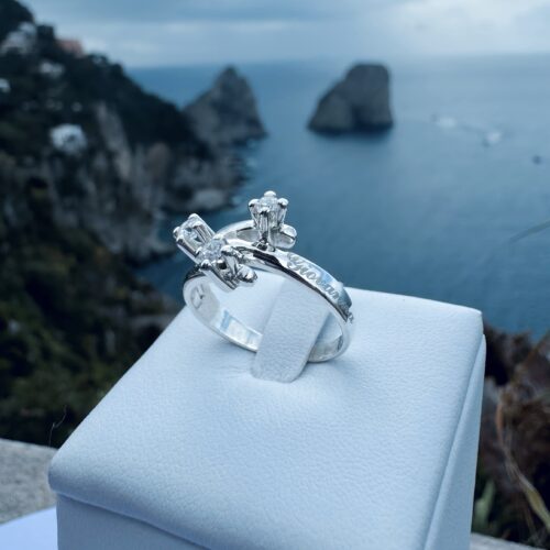Anello ❞𝓣𝓻𝓲𝓵𝓸𝓰𝓲𝓪 𝓒𝓪𝓹𝓻𝓲❞ versione contrarie’